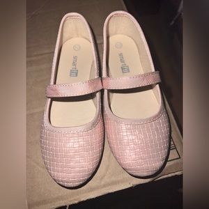 Girls pink Smart fit maryjane ballerina type shoe-10